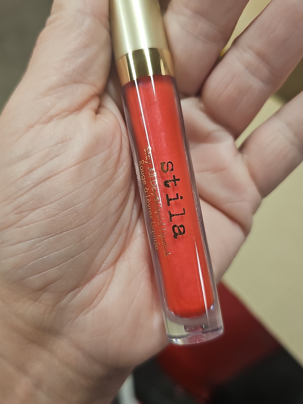 Stila Liquid Lipstick - Bright Red